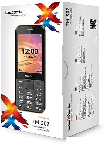 Мобильный телефон TeXet TM-302