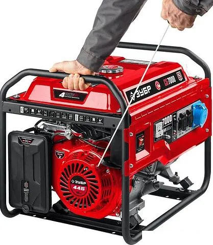 Бензиновый генератор Зубр СБ-7000