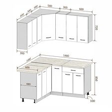 Готовая кухня Кортекс-мебель Корнелия Лира 1.5x1.5 (капучино/оникс/марсель) Готовая кухня Кортекс-мебель Корнелия Лира 1.5x1.5 (капучино/оникс/марсель)
