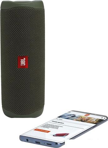 Беспроводная колонка JBL Flip 5 (зеленый)