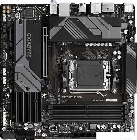 Материнская плата Gigabyte B650M DS3H (rev. 1.3)