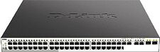 Настраиваемый коммутатор D-Link DGS-1210-52MP/F3A