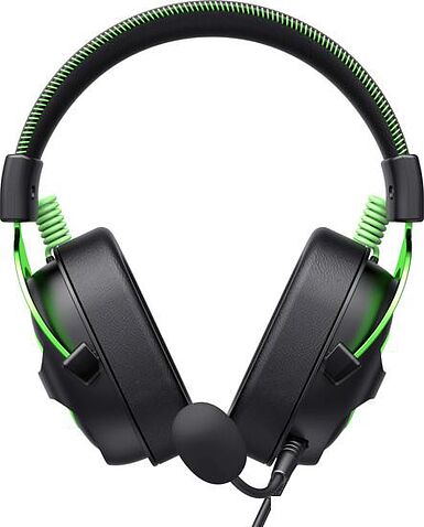 Наушники Havit Gamenote H2002e (черный/зеленый)