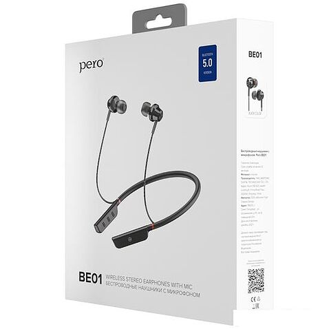 Наушники Pero BE01 (синий)