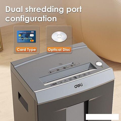 Шредер Deli ET096