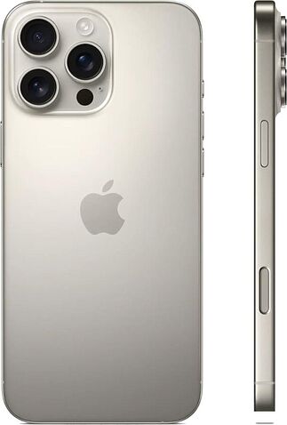 Смартфон Apple iPhone 16 Pro Max Dual eSim 256GB (природный титан)