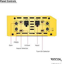 Автомобильный усилитель Recoil RL680.4