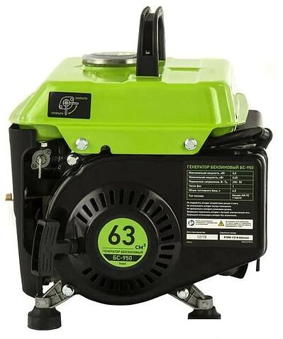 Бензиновый генератор СибрТех БС-950