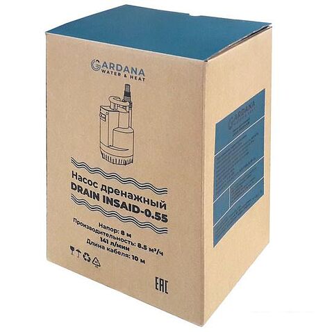 Дренажный насос Gardana DRAIN INSAID-0.55