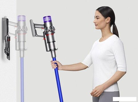 Пылесос Dyson V11 Advanced 479332-01 (никель/фиолетовый)