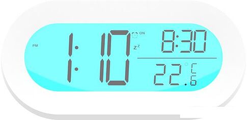 Настольные часы Ritmix CAT-110 (белый)
