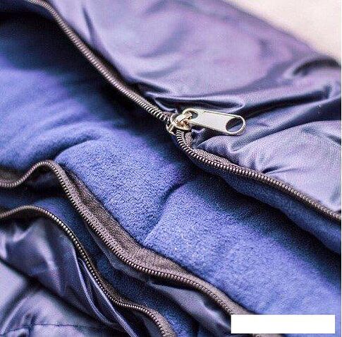 Спальный мешок Mednovtex Экстрим флис -20°С (синий)