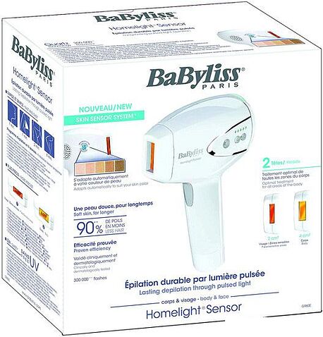 Фотоэпилятор BaByliss Homelight Sensor G960E
