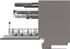 Встраиваемая посудомоечная машина Yoshiro YDW-B45B3Y61