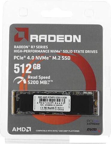 SSD AMD Radeon R7 512GB R7MP512G8