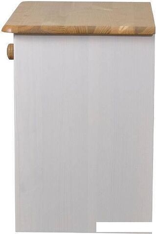 Тумба Диприз Хаба Д 1412.1 (белый воск/антик)