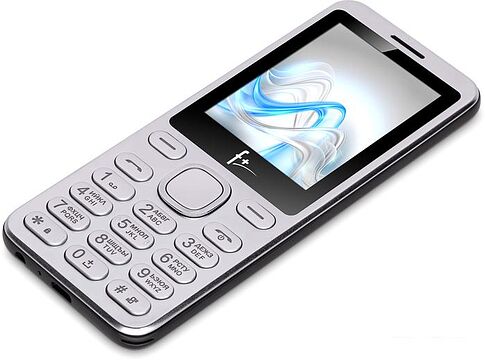 Мобильный телефон F+ S240 (серебристый)