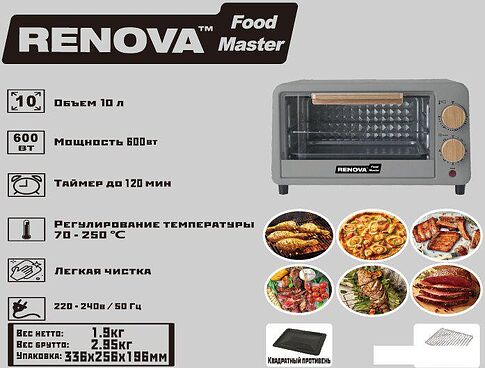 Мини-печь Renova MO-10TS1
