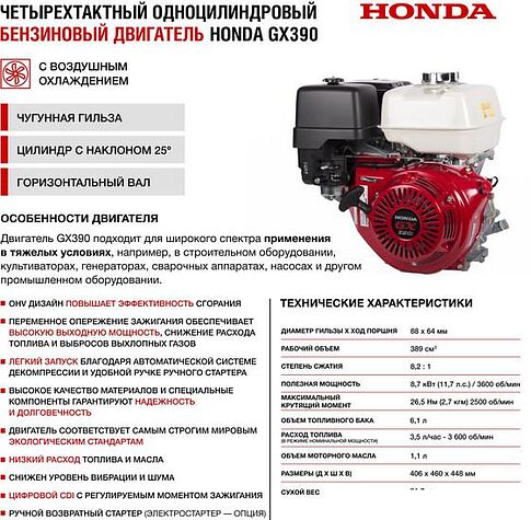 Бензиновый генератор HND GE5500XNS