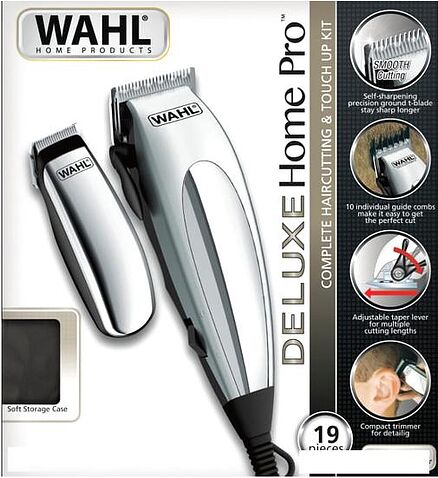 Машинка для стрижки волос Wahl 79305-1316 Deluxe Home Pro