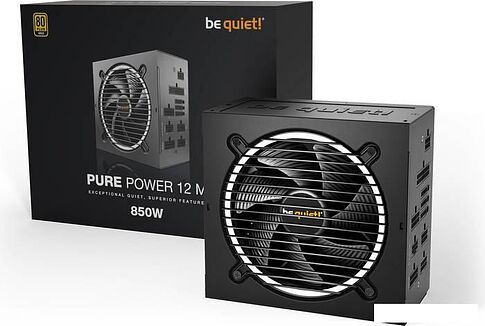 Блок питания be quiet! Pure Power 12 M 850W BN344