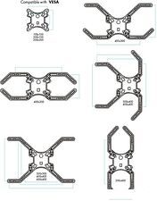 Кронштейн VLK TRENTO-12 (черный) Кронштейн VLK TRENTO-12 (черный)