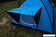 Треккинговая палатка КомфортПром На 4 персоны с крышей SDH103 (синий)