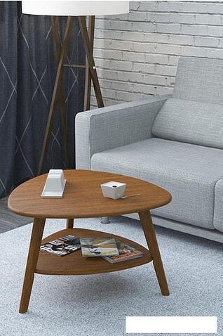 Журнальный столик Калифорния мебель Бруклин (орех)