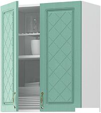 Шкаф навесной Mio Tesoro Модена ШВ 600 (белый/дуб бирюзовый) Шкаф навесной Mio Tesoro Модена ШВ 600 (белый/дуб бирюзовый)