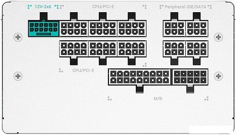Блок питания GamerStorm PQ1000G WH