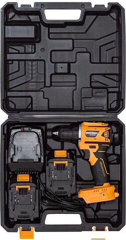 Дрель-шуруповерт Partisan AD-2155BL (с 2-мя АКБ, кейс)