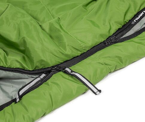 Спальный мешок Sundays Husky ZC-SB101 (2 шт, зеленый/темно-синий)