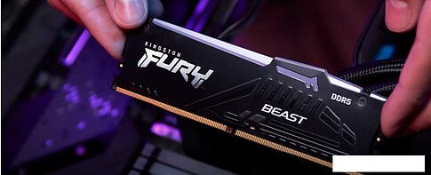 Оперативная память Kingston FURY Beast RGB 8ГБ DDR5 6000МГц KF560C36BBEA-8