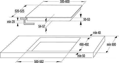 Варочная панель Gorenje ECT644BSC