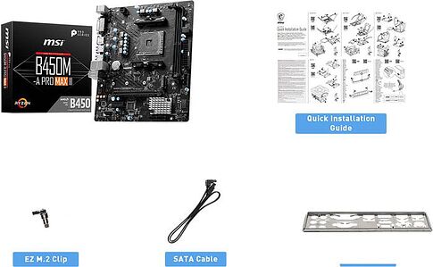 Материнская плата MSI B450M-A Pro Max II