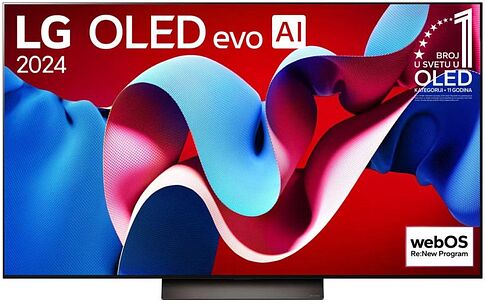 OLED телевизор LG OLED C4 OLED55C41LA
