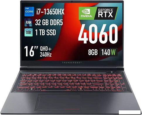 Игровой ноутбук Thunderobot Gravity 16 Pro JT009X00FRU