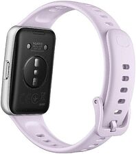 Фитнес-браслет Huawei Band 11 (серебристый алюминиевый корпус, с сиреневым силиконовым ремешком, международная версия)
