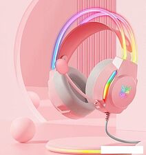 Наушники Onikuma X26 (розовый)