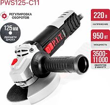 Угловая шлифмашина P.I.T. PWS125-C11 Угловая шлифмашина P.I.T. PWS125-C11