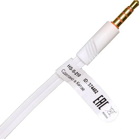 Наушники с микрофоном Oklick HS-S-210 (белый)