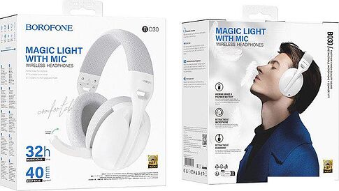 Наушники Borofone BO30 (белый)