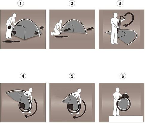 Палатка KingCamp Modena 3 KT3037