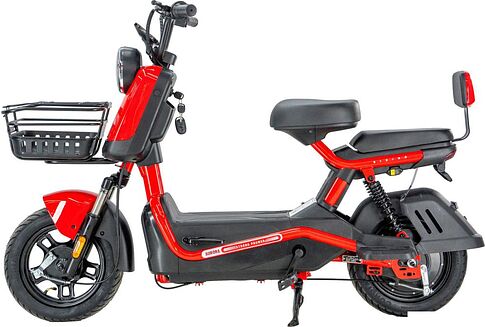 Электроскутер ZeuS Aurora (красный)