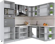 Готовая кухня Интерлиния Мила Крафт 1.88x2.4 правая (дуб английский) Готовая кухня Интерлиния Мила Крафт 1.88x2.4 правая (дуб английский)