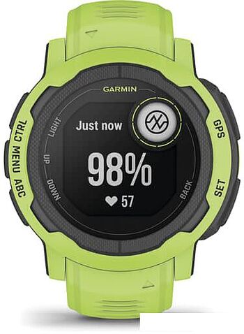 Умные часы Garmin Instinct 2 45 мм (электрик лайм)