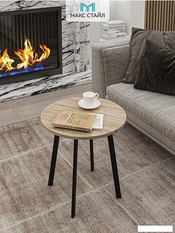 Журнальный столик Макс Стайл СтЖ-525-4 (дуб)