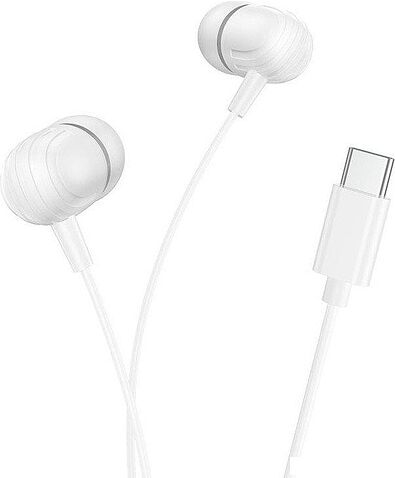 Наушники Borofone BM77 USB Type-C (белый)