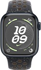 Умные часы Apple Watch Nike Series 9 41 мм (алюминиевый корпус, полуночный/полуночный, спортивный силиконовый ремешок S/M) Умные часы Apple Watch Nike Series 9 41 мм (алюминиевый корпус, полуночный/полуночный, спортивный силиконовый ремешок S/M)
