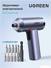 Электроотвертка Ugreen UT118 Electric Screwdriver Set (с АКБ, сумка)